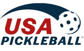 logo for USA Pickleball