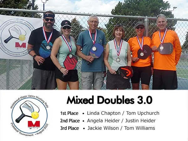 Photo of the Middlekauff 2022 winners - mixed 3.0