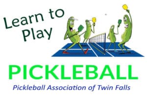 Learn to Play Pickleball Learn to play pickleball graphic
